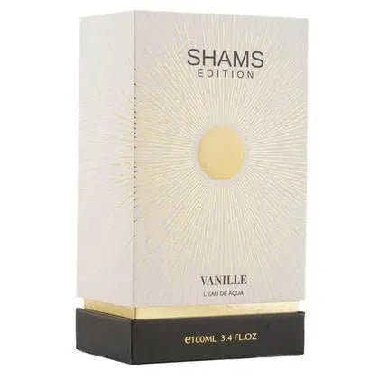 Hamidi Shams Edition Vanilla Water Perfume and Eau de Parfum (EDP) Femme - Maison des fragrances