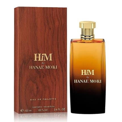 Hanae Mori Him Eau de Toilette (EDT) Homme 100ml - Maison des fragrances