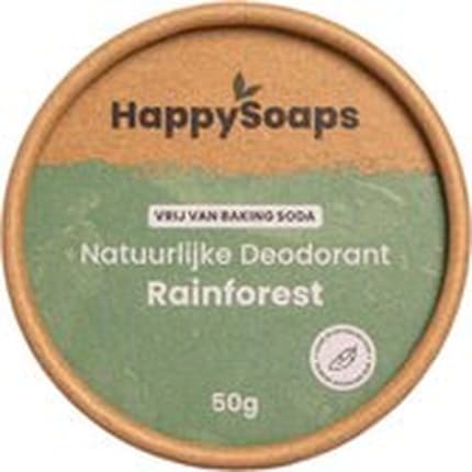 Happy Soaps Natural Deodorant Sensitive Skin Rainforest Déodorant (Déo) Mixte 50ml - Maison des fragrances