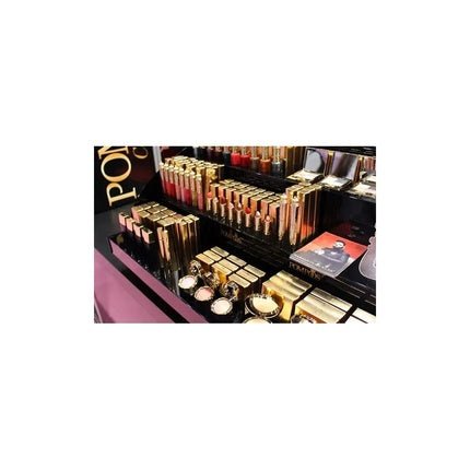 Harald Glööckler Pompöös Cosmetics Lip Gloss Transparent Rose with Glitter Makeup Lips No. 08 Pink Red 2ml - Maison des fragrances