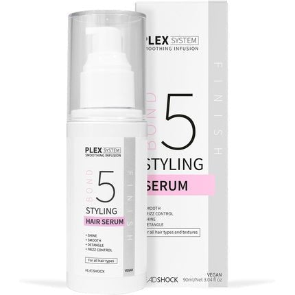 Headshock Plex System Smoothing Infusion Lightweight Detangling Styling Serum No.5 90ml - Maison des fragrances