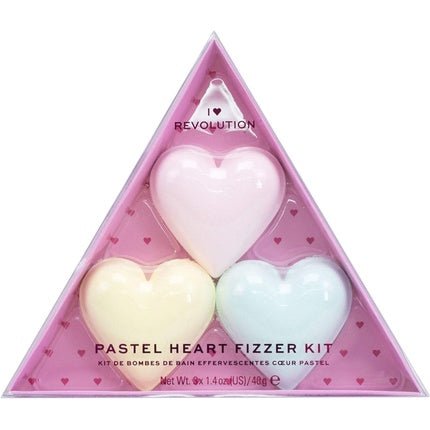Heart Pastel Bath Fizzer Kit - Maison des fragrances