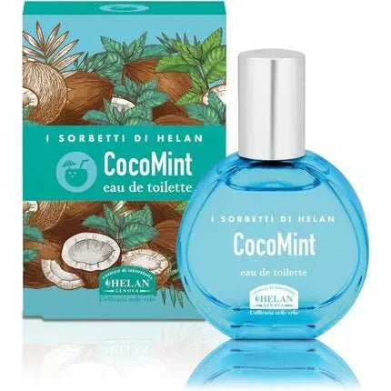 Helan Sorbetti CocoMint Perfume with Coconut Milk Water Vanilla Mint Gifts Fresh Aromatic Notes 's Made in Italy Eau de Toilette (EDT) Femme 30ml - Maison des fragrances