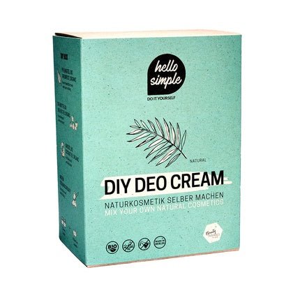 Hello Simple DIY Deocreme Deodorant 150g Natural - Maison des fragrances