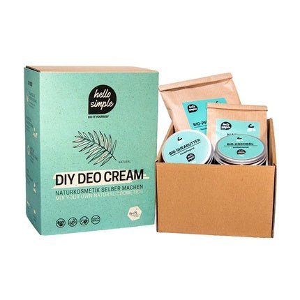 Hello Simple DIY Deocreme Deodorant 150g Natural - Maison des fragrances