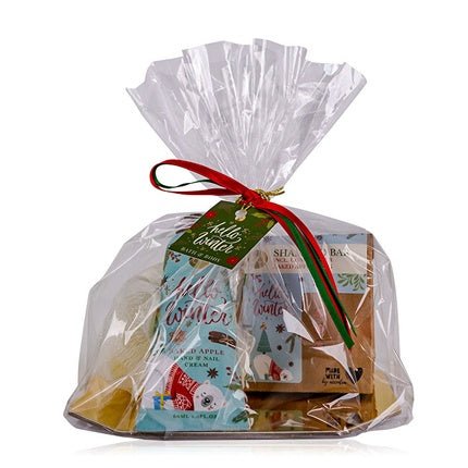Hello Winter Gift Set with Washing Sponge - Maison des fragrances