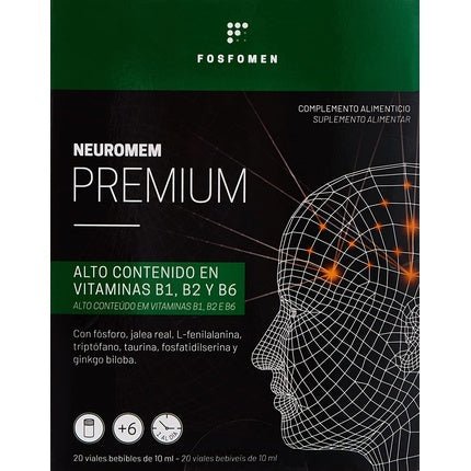 Herbora Fosfomen Premium 20 Vial, Black, Medium - Maison des fragrances