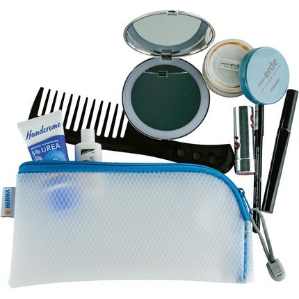 Herma 20003 Zip Cosmetic Bag Transparent 23 x 11 cm - Maison des fragrances