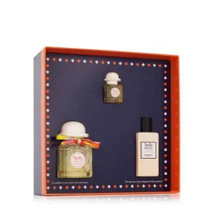 Hermès Twilly Eau Ginger Set – - Eau de Parfum 50ml & - Eau de Parfum 7,5ml & Body Lotion 40ml - Maison des fragrances
