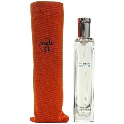 Hermès Un Jardin Sur Le Nil - Eau De Toilette Leather Case 10ml - Pack of 3 - Maison des fragrances