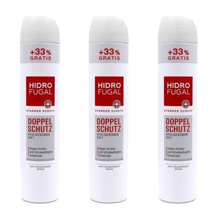 Hidrofugal Double Protection Anti - Perspirant XL 3x Déodorant (Déo) Mixte 200ml - Maison des fragrances