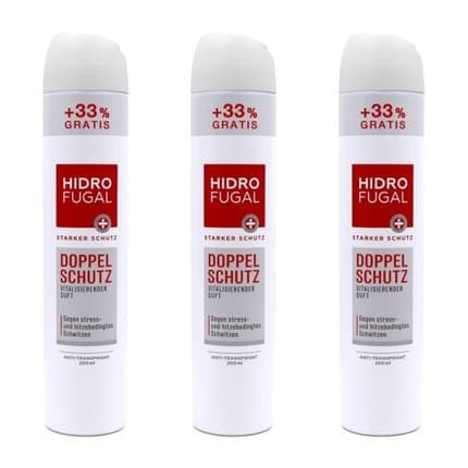 Hidrofugal Double Protection Anti - Perspirant XL 3x Déodorant (Déo) Mixte 200ml - Maison des fragrances