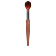 Highlighter Brush Bionic Synthetic Hair Recycled Aluminium Coffee & Corn Handle - Maison des fragrances