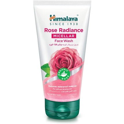 Himalaya Rose Micellar Make Up Removing Face Wash for Soft and Glowing Skin 150ml - Maison des fragrances