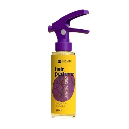 Hiskin Hair Perfume Bergamot Vanilla - A Fragrant Hair Perfume With Bergamot And Vanilla Eau de Toilette (EDT) Mixte 100ml - Maison des fragrances