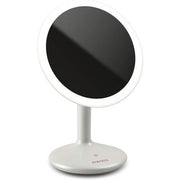 HoMedics Beauty Touch and Glow Rechargeable LED Mirror Dimmable Ideal for Vanity/Bathroom Makeup and Styling Lighting 5x Magnification Cosmetic Mirror - Maison des fragrances