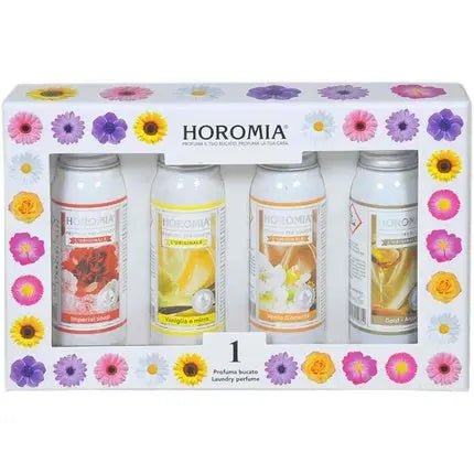 Horomia Horo1 Laundry Perfume Set 4 Different Essences 50ml Each - Maison des fragrances