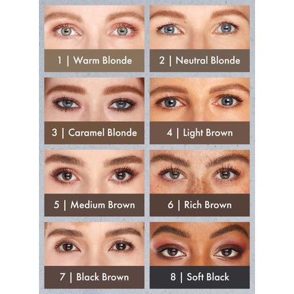 HUDA BEAUTY BombBrows Full and Fluffy Volumizing Fiber Gel Medium Brown - Maison des fragrances