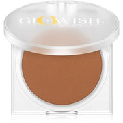 Huda Beauty Glo Wish Luminous cipria - Matte finish, Deep Tan, 10 g - Maison des fragrances