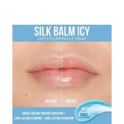Huda Beauty Silk Balm Icy Cryo - Plumping Lip Balm Frost .10oz 3mL - Maison des fragrances
