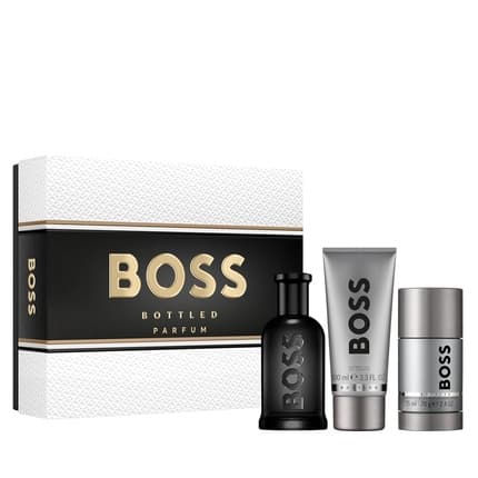 Hugo Boss 's 3-Pc Bottled Parfum Gift Set Coffret (Coffret) Homme - Maison des fragrances