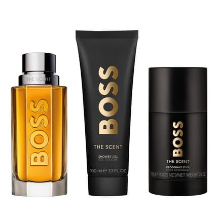 Hugo Boss The Scent Set 3 Pieces Coffret (Coffret) Homme 100ml - Maison des fragrances
