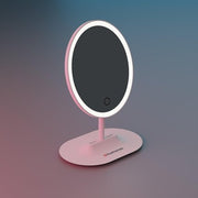 Humanas HS - ML03 Makeup Mirror with LED Lighting - White - Maison des fragrances
