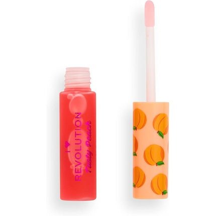 I Heart Revolution Tasty Peach Lip Oil Peachy Keen 6ml - Maison des fragrances