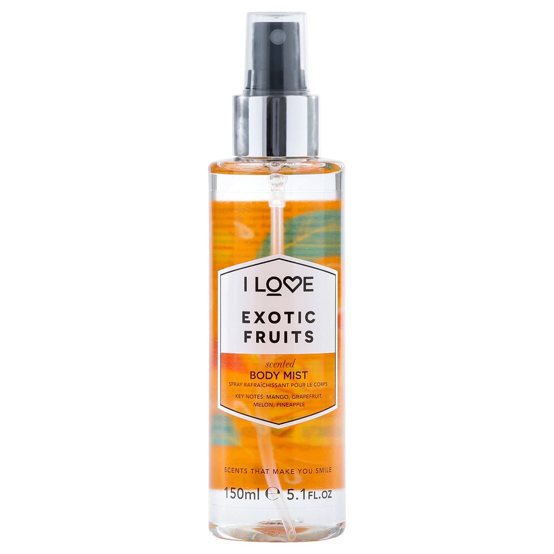 I Love Cosmetics I Love Signature Exotic Fruit Long Lasting Fast Drying Non Sticky Body Mist for Her 150ml pour femme - Maison des fragrances