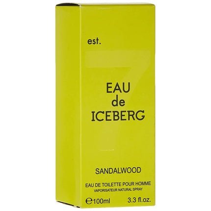 Iceberg Sandal Man Homme/ Vaporisateur Eau de Toilette pour homme - Maison des fragrances