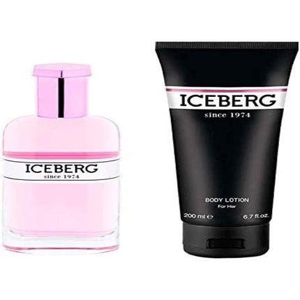 Iceberg Since 1974 2 Piece Gift Set: - Body Lotion Eau de Parfum 100ml Unisexe - Maison des fragrances