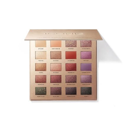 Iconic London Desk To Dance Eyeshadow Palette with 20 Shades of Shimmers - Maison des fragrances