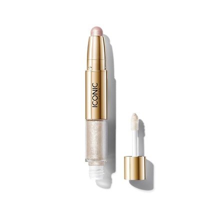 Iconic London Glaze Crayon Dual Ended Eyeshadow Stick for Sparkling Wet Look - Maison des fragrances