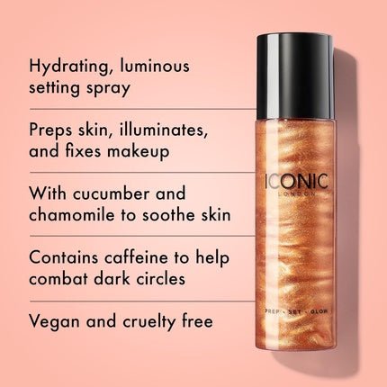 Iconic London Prep - Set Spray Glow 120ml - Maison des fragrances