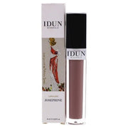 IDUN Minerals Lip Gloss Soft Creamy Formula for Velvet Soft Shiny Pout Intense Vitamin E Hydration for Dry Chapped Lips Non - Sticky Long Lasting Pigment 006 Josephine 0.27 oz Brownish Pink - Maison des fragrances