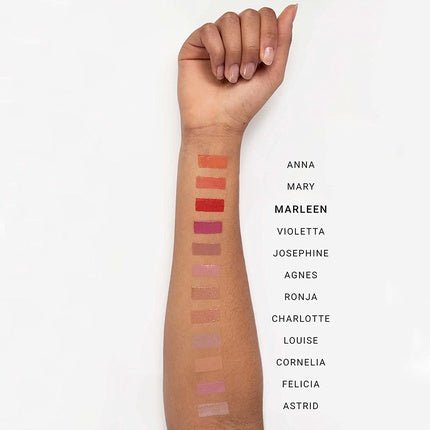 IDUN Minerals Lip Gloss Soft Creamy Formula for Velvet Soft Shiny Pout Intense Vitamin E Hydration for Dry Chapped Lips Non - Sticky Long Lasting Pigment 007 Marleen 0.27oz Reddish - Maison des fragrances