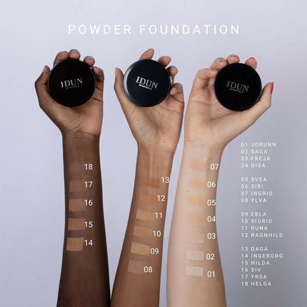 Idun Minerals Mineral Powder Foundation Disa 0.25oz - Neutral Light/Medium Shade - Maison des fragrances
