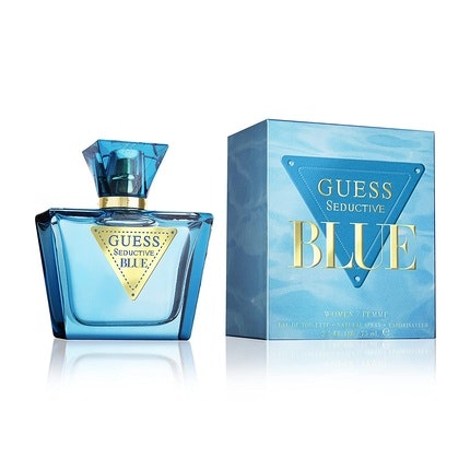 GUESS Seductive Blue Women Eau de Toilette Perfume Spray 2.5 Fl. Oz.