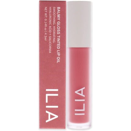 ILIA Beauty Balmy Gloss Tinted Lip Oil Petals 0.14oz Pink - Maison des fragrances