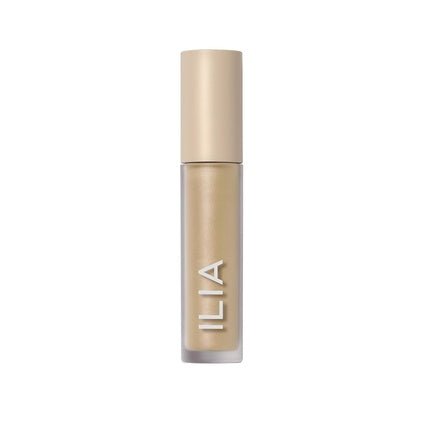 ILIA Chromatic Liquid Powder Eye Tint Non - Toxic Vegan Cruelty - Free Clean Makeup 0.12 fl oz 3.5 ml Gleam Antique Gold - Maison des fragrances