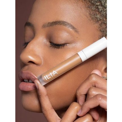 ILIA True Skin Serum Concealer Cruelty - Free Vegan Clean Beauty Mesquite SC6 0.16 oz 5 ml - Maison des fragrances