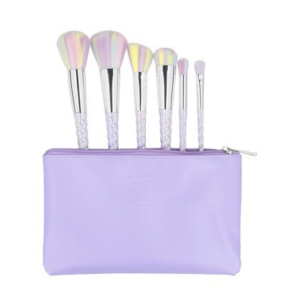 ilu Basic Set 6 Makeup Brushes with Unicorn Bag - Maison des fragrances