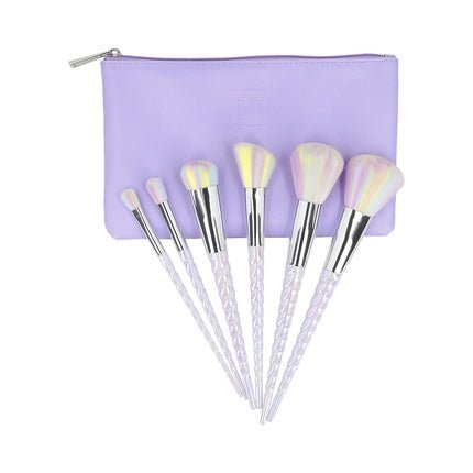 ilu Basic Set 6 Makeup Brushes with Unicorn Bag - Maison des fragrances