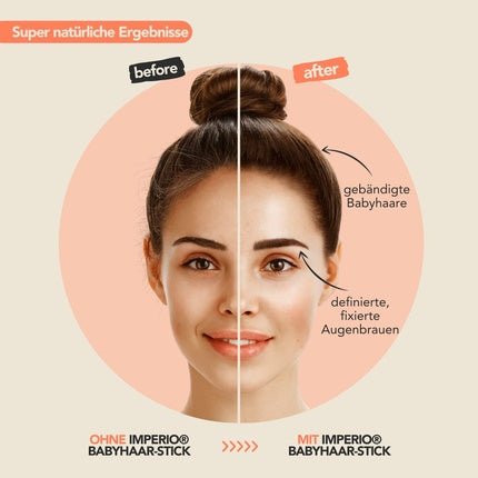 IMPERIO Hair Finishing Stick for Baby Hairs Premium Mascara for Fine and Broken Hair 12ml - Maison des fragrances