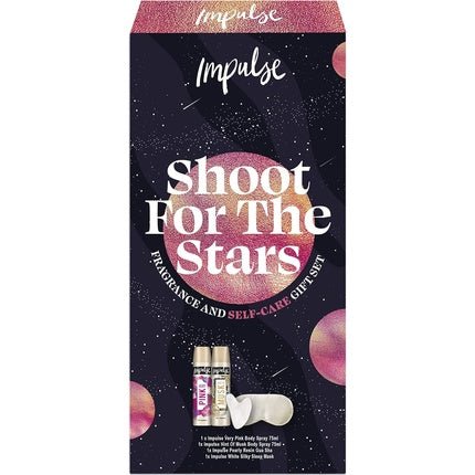 Impulse Shoot For The Stars Fragrance & Self-Care with Silky Sleep Mask - Maison des fragrances