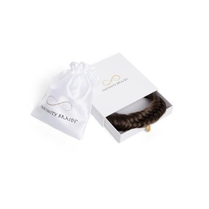 Infinity Braids Fishtail Braid Jolie Auburn Sugar - Maison des fragrances