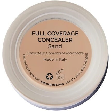INIKA Full Coverage Concealer Sand 3.5g - Maison des fragrances