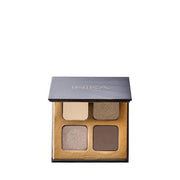INIKA Organic Quad Eyeshadow Palette Pure Mineral Shimmer Longwear Highly Pigmented Blendable with Vegan Cocoa Seed Extract and Organic Carnauba Wax Cruelty - Free Makeup Wind - Maison des fragrances