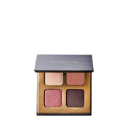 INIKA Organic Quad Eyeshadow Palette Pure Mineral Shimmer Longwear Highly Pigmented Blendable with Vegan Cocoa Seed Extract and Organic Carnauba Wax Cruelty - Free Makeup Flowers - Maison des fragrances