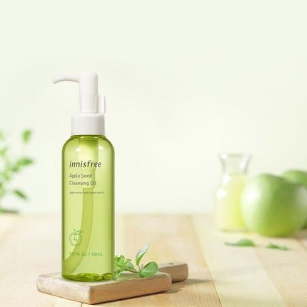 INNISFREE Apple Seed Cleansing Oil 150ml Makeup Remover Exfoliator *UK SELLER* - Maison des fragrances